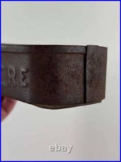 Antique John Deere Tractor Toolbox Tray advertising tool box
