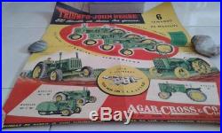 Antique & Very Rare Argentina Store Poster John Deere Tractors Agent Paper Sign