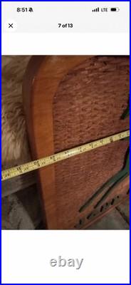 Antique Vintage Rare John Deere Wooden Farm Implements Tractor Sign