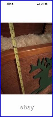 Antique Vintage Rare John Deere Wooden Farm Implements Tractor Sign
