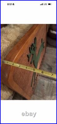 Antique Vintage Rare John Deere Wooden Farm Implements Tractor Sign