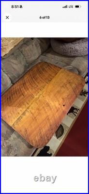 Antique Vintage Rare John Deere Wooden Farm Implements Tractor Sign