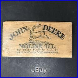 Antique Wooden John Deere Sign Very Old HTF