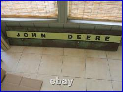 Antique original JOHN DEERE Advertising rare now a sign off 1930's cotton picker Antique original JOHN DEERE Advertising rare now a sign off 1930's cotton picker