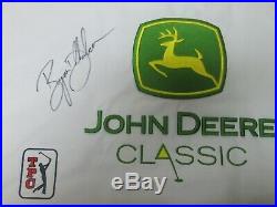 BRYSON DECHAMBEAU Autographed Signed JOHN DEERE CLASSIC PIN FLAG