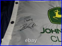 Brian Campbell Signed John Deere Classic Golf Flag 2025 Champion PGA Tour