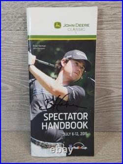 Brian Harman Signed Bobblehead 2014 John Deere Classic PGA Golf Winner & Bonus Brian Harman Signed Bobblehead 2014 John Deere Classic PGA Golf Winner & Bonus