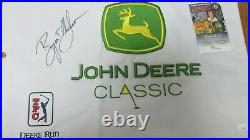 Bryson DeChambeau Signed John Deere Classic Pin Flag First Win 2020 US Open JSA