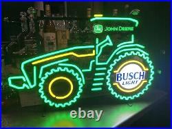 Busch Light John Deere LED Beer Light NEW