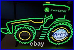 Busch Light John Deere for the Farmers LED new in sealed packaging