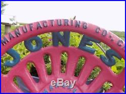 Cast Iron Tractor Seat Country Farm Implement Sign Fit John Deere Jones a 41