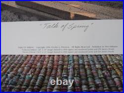 Charles Peterson Talk of Spring Ltd. Ed. John Deere Print 659/2500 Mint Cond