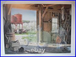 Charles Peterson Talk of Spring Ltd. Ed. John Deere Print 659/2500 Mint Cond