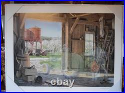 Charles Peterson Talk of Spring Ltd. Ed. John Deere Print 659/2500 Mint Cond