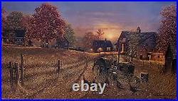 Coming Home Signed Limited Edition AP Print by Dave Barnhouse John Deere