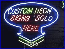 Custom Busch Light John Deere Beer 16x16 Neon Sign Bar Lamp Light Farm
