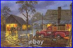 Dave Barnhouse Shelter From The Storm Artist Proof #142/195 WithCERT Rare Mint