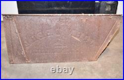 Dealer Advertising Sign Panel NEW JOHN DEERE MOLINE, ILL Embossed Original