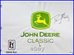 Denny Mccarthy Signed John Deere Classic Golf Pin Flag Us Open Autograph Bas K83