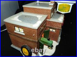 Department 56 Buck's County John Deere Abner's Implement Company Lighted