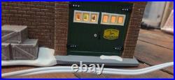 Dept 56 Abner's Implement John Deere #5655052 Vintage Snow Village Sign Lights