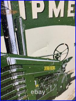 Desperate Enterprises, John Deere, Quality Farm Equipment, Sold Here, Tin Sign
