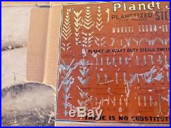 Early Planet Jr. Planetized Steels Sweeps Furrowers Plow Advertising Sign