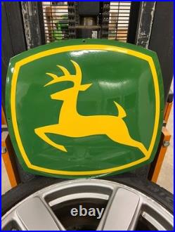 Enamel sign John Deere