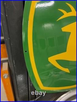 Enamel sign John Deere