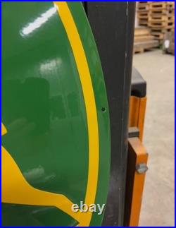 Enamel sign John Deere