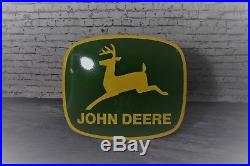Enamel sign John Deere 16x19 inch