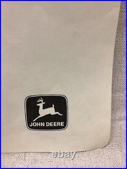 FOUR Vintage John Deere Nothing Runs Like A Deere Original AD Poster 18X13