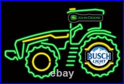 Farm Tractor Beer Neon Light Sign 30 Beer Bar Pub Store Decor