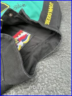 JH Design John Deere Motorsports Nascar Jacket Signed by Chad Little & Pit Crew JH Design John Deere Motorsports Nascar Jacket Signed by Chad Little & Pit Crew