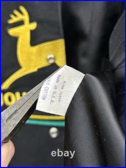 JH Design John Deere Motorsports Nascar Jacket Signed by Chad Little & Pit Crew JH Design John Deere Motorsports Nascar Jacket Signed by Chad Little & Pit Crew