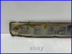 JOHN DEEREE Vintage 24 Name Plate Metal Sign, Emblem, Badge Advertising Sign