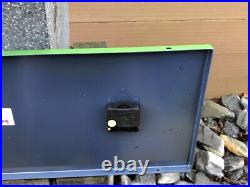 JOHN DEERE Dealership / Promotion / Farm / Garage / Porcelain Enamel Clock Sign