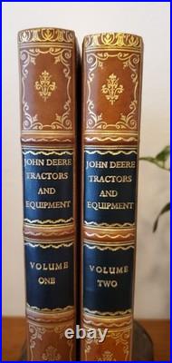 JOHN DEERE History Tractors and Equipment 2 Vols SIGNED Limited Ed of ONLY 75