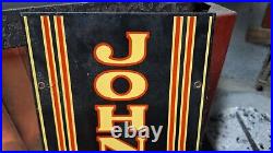 JOHN DEERE QUALITY FARM EQUIPMENT porcelain Sign Implements Dealership Sales