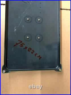 JOHN DEERE- Unique Dealer Anniversary Porcelain Enamel Sign + Thermometer