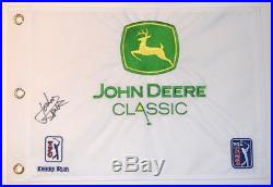 JORDAN SPIETH 1ST WIN Signed JOHN DEERE CLASSIC Golf Flag