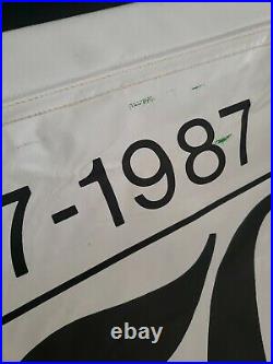 John Deere 150th Anniversary Rare Large 1987 vertical antique Banner 24X97