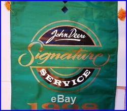 John Deere 1998 Signature Service Dealer Showroom Display Banner