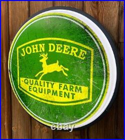 John Deere 30 Backlit LED Lighted Sign