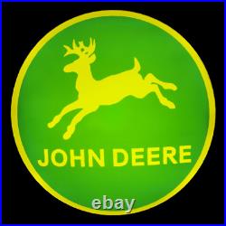 John Deere 47 LED Sign #2/ John Deere Farming Tractor Dealer Barn Mens Signs
