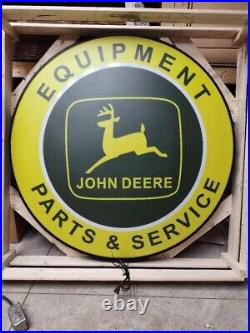 John Deere 47 LED Sign / John Deere Farming Tractor Dealer Barn Mens Gift Signs