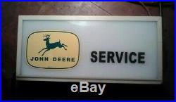 John Deere 4 Legged Themed Lighted Service Sign
