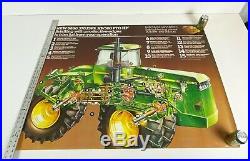 John Deere 8850 Tractor Huge Dealership Poster Sign 3' x 5