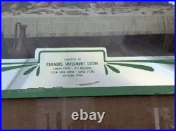 John Deere Advertising Mirror Sign Decorah Iowa Semor Tofte Leo Bruening