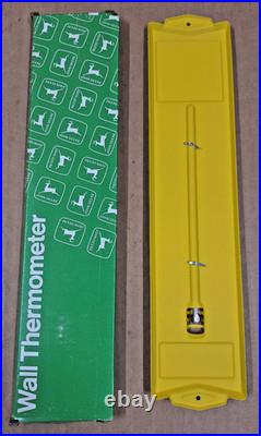 John Deere Advertising Wall Thermometer Nothing Runs Like a Deere New in Box